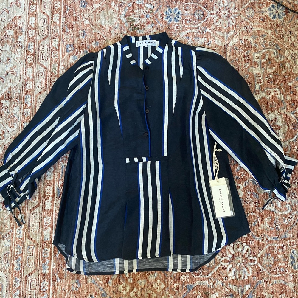 Apiece Apart Isli Viola Top size 4 NWT